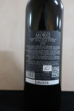 2 fl. Rødvin LOACKER Morit 2019