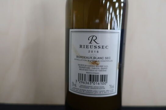 3 fl. Hvidvin RIEUSSEC Bordeaux Blanc Sec 2016