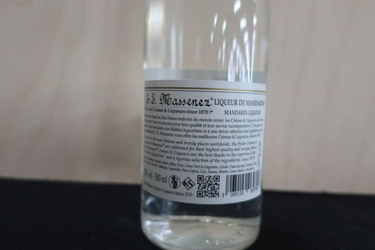 3 fl. Likør G.E. MASSENEZ Mandarine