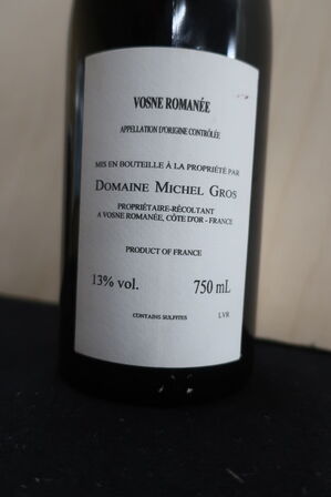 2 fl. Rødvin DOMAINE MICHEL GROS Vosne Romainée 