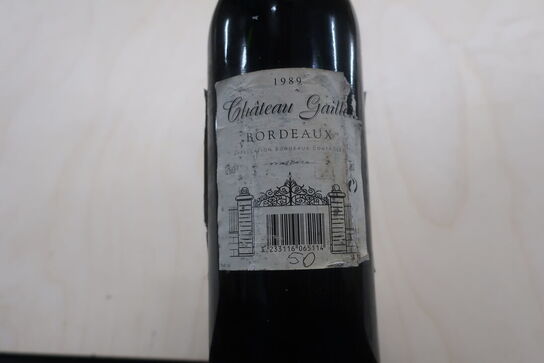 Rødvin CHATEAU GAILLOU Bordeaux 1989