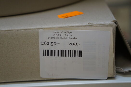 Bakke med kande & kopper ALCOA