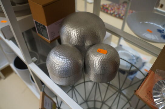 3 stk. Opbevaringbokse NORDAL MACAU