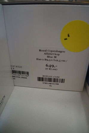 Kop ROYAL COPENHAGEN ALFABET M