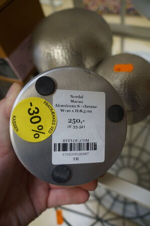 3 stk. Opbevaringbokse NORDAL MACAU