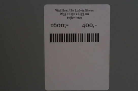 Vægkasse LUDVIG STORM