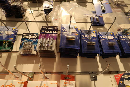 Div. Batterier VARTA m.fl.