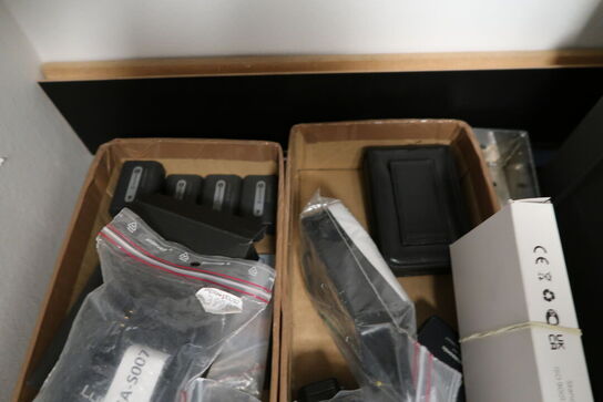 Div. Batterier, ladere og kameraudstyr