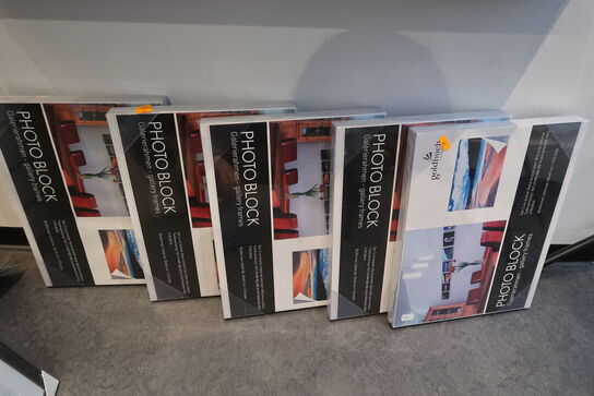 5 pakker photo block