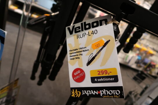 Kamerastativ VELBON RUP-L40