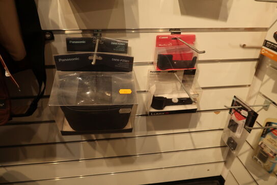 Div. Kameratasker PANASONIC, CANON