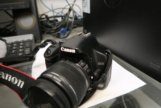 Spejlreflekskamera CANON EOS 450D med taske