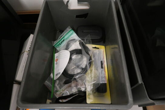 Div. Batterier, ladere og kameraudstyr