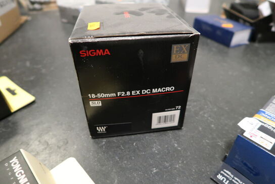 Objektiv SIGMA 18-50mm F2.8 EX DC MACRO