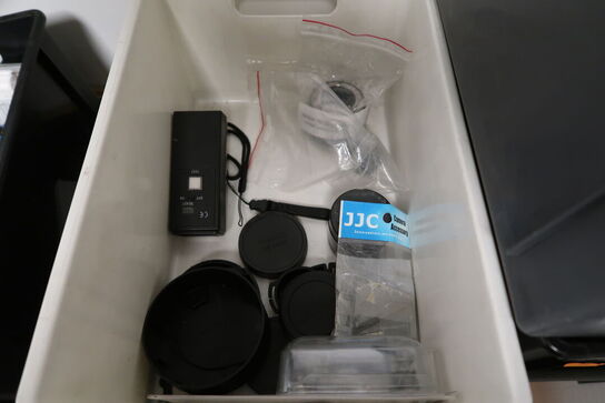 Div. Batterier, ladere og kameraudstyr