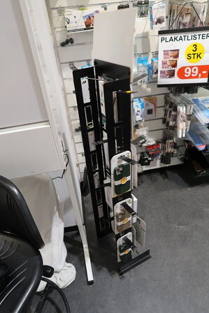 Stativ med mobilcovers ONSALA, samt skærmbeskyttelse