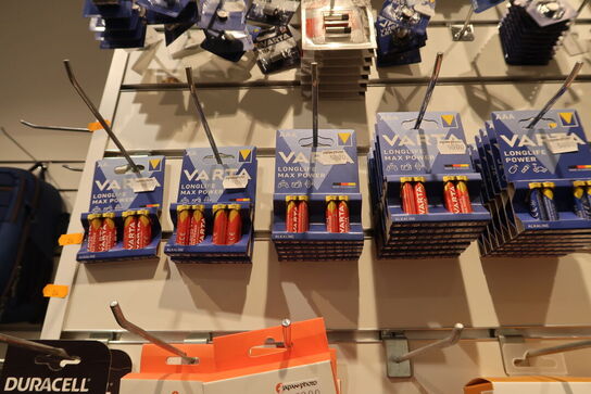 Div. Batterier VARTA m.fl.