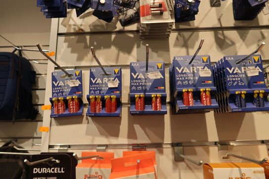 Div. Batterier VARTA m.fl.