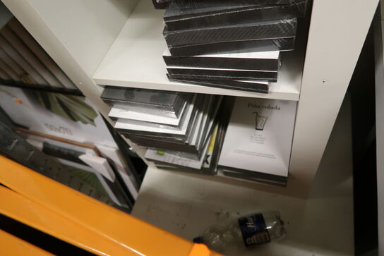 Ramme som hylder til lagerreoler