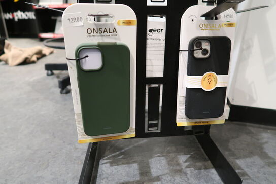 Stativ med mobilcovers ONSALA, samt skærmbeskyttelse