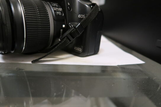 Spejlreflekskamera CANON EOS 450D med taske