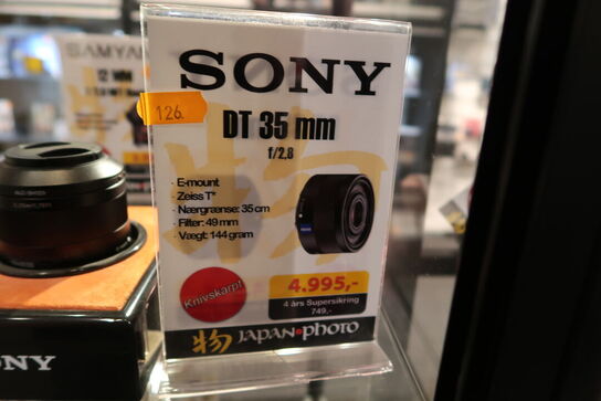 Objektiv SONY DT 35 mm