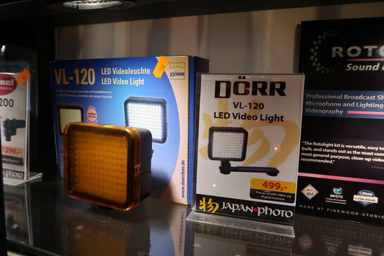 2 stk. led lys DÖRR VL-120