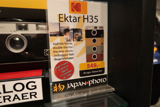 2 stk. analog kameraer EKTAR H35