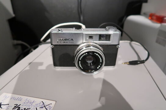 Div. Kameraer KONICA MINOLTA, RICOH, VIVITAR, COSINA m.m.