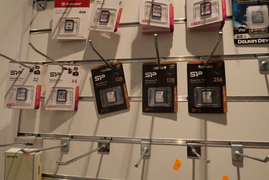 Div. SD-kort og USB disk SP