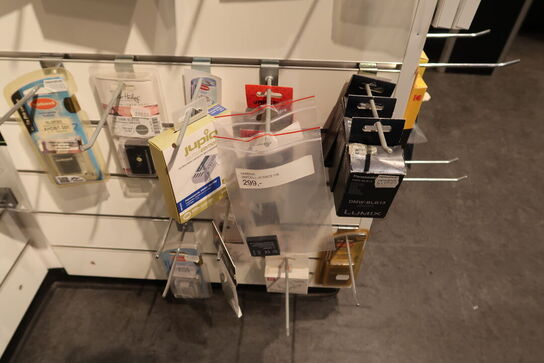 Div. Batterier til kameraer JUPIO m.fl.