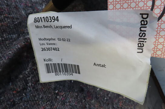 Bænk med opbervaring MOS BENCH