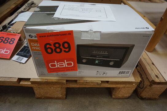 Denver MDA-525LW retro musikanlæg 