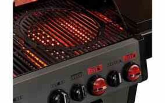 Enders Hyde 6 sikr turbo II gasgrill - sort 