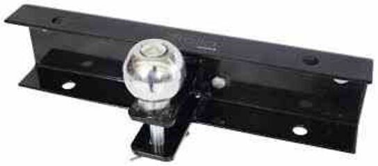 Trolla Kombi øjetræk / koblingskugle 50 mm på monteringsplade 