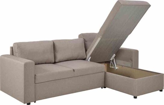 Arkansas sovesofa med chaisen og magasin 