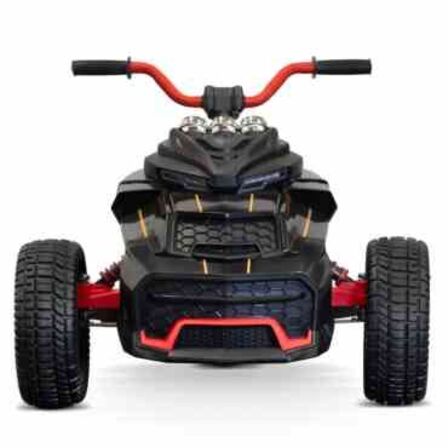 Beast Quad Elektrisk ATV til børn, 2x24V med gummihjul 