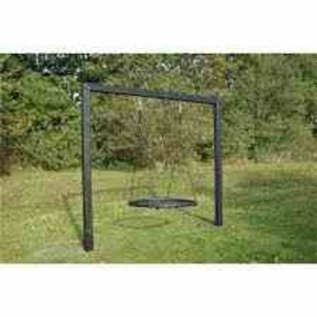 Nordic Play Gyngestativ Asta sort grundmalet inkl. Rundgynge 