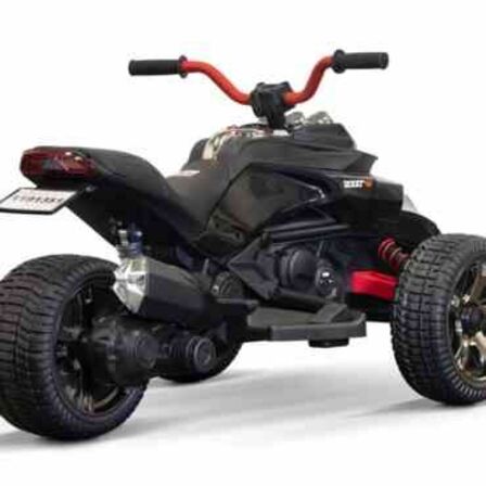 Beast Quad Elektrisk ATV til børn, 2x24V med gummihjul 