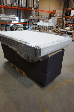 Nordisk Fjer Aspen kontinentalseng 140x200 cm med sengegavl 