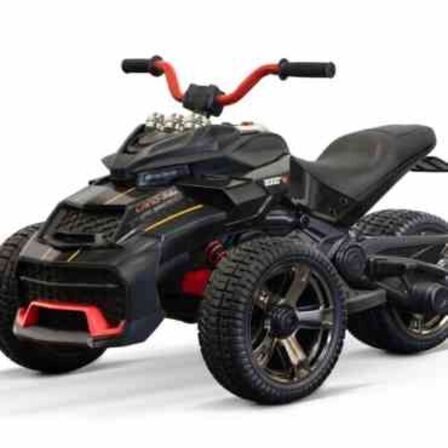 Beast Quad Elektrisk ATV til børn, 2x24V med gummihjul 