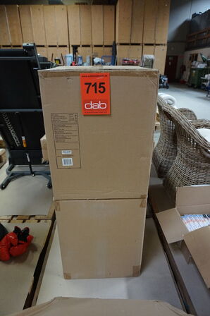 2 stk. Pop out sofa/sengeborde Hvid Ø: 40 cm H: 52 cm