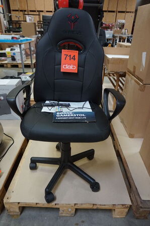 Game YS Junior RGB Gamerstol - Sort 