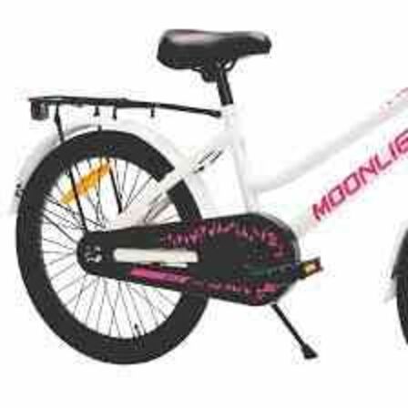 Puch Moonlight børnecykel 20"- hvid/pink 