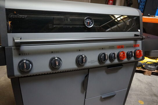 Enders Hyde 6 sikr turbo II gasgrill - sort 