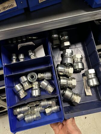 Div. Varelager til hydraulik