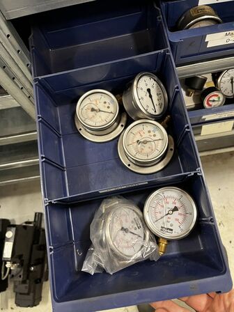 Div. Varelager til hydraulik
