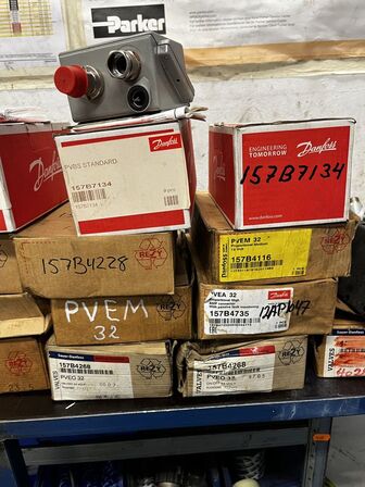 Div. Hydrauliskeventiler mv.