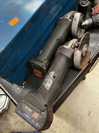 Værkstedsvogn m. Værktøj