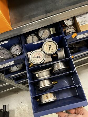 Div. Varelager til hydraulik